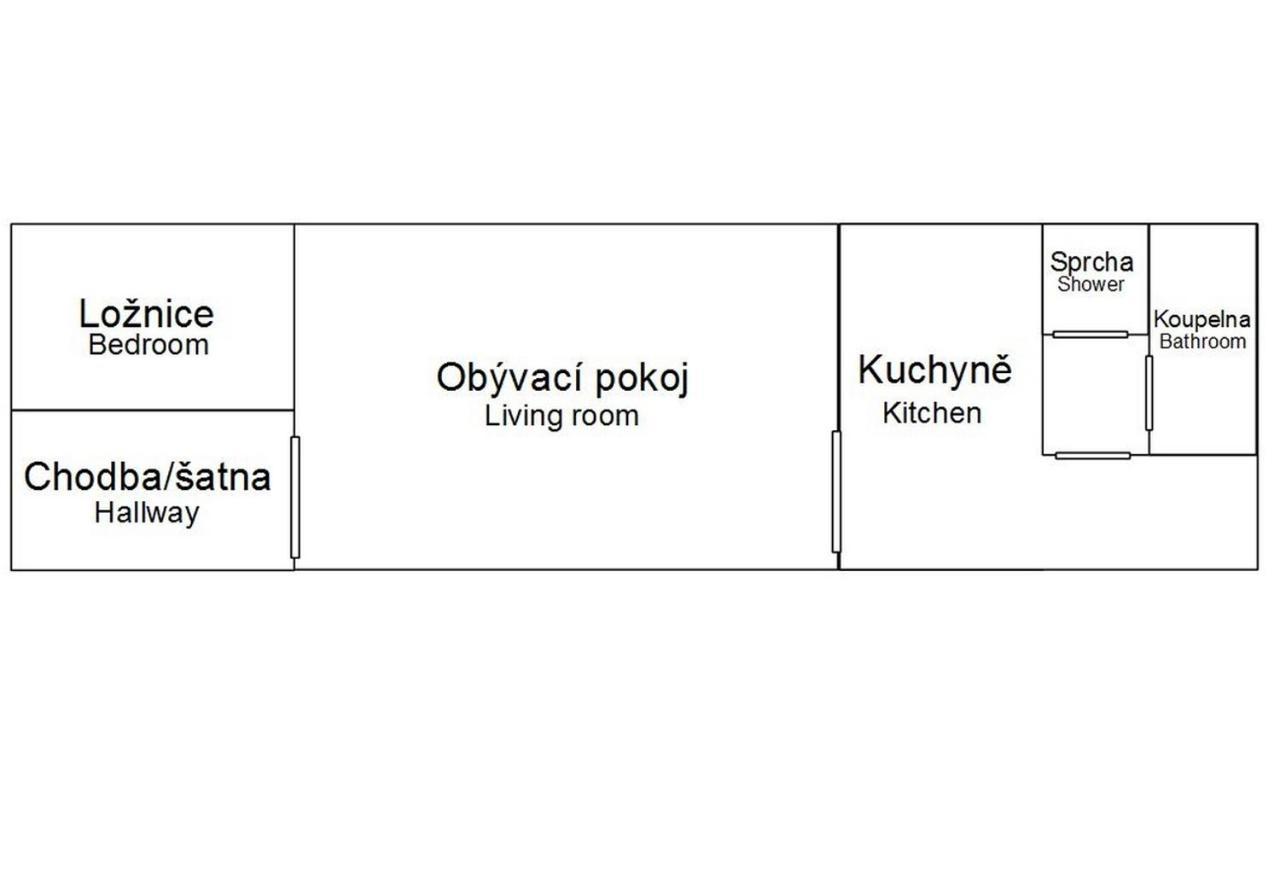 Apartman Pod Hradem Sobeslav Екстер'єр фото